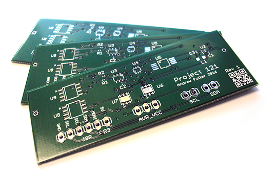 Version 1 of the boards